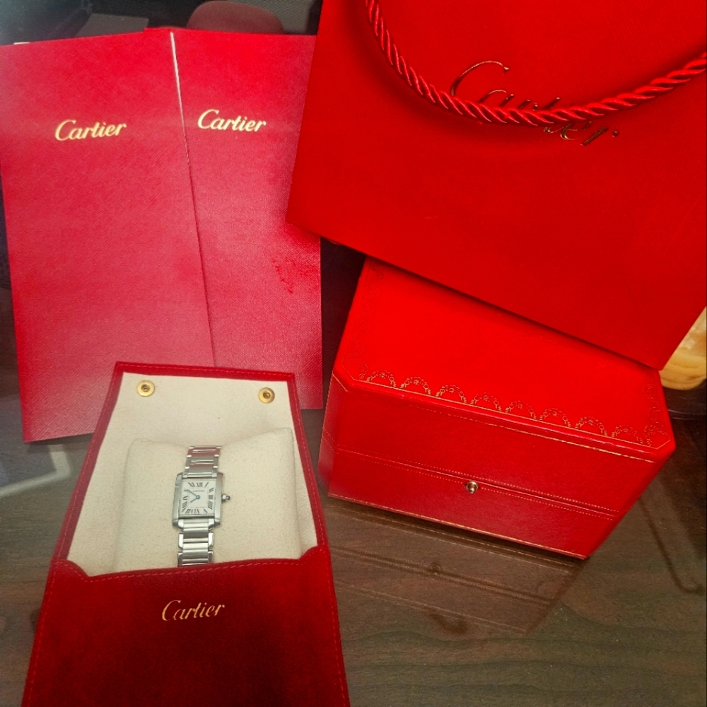 Cartier Tank Francaise SM-LOOKS NEW